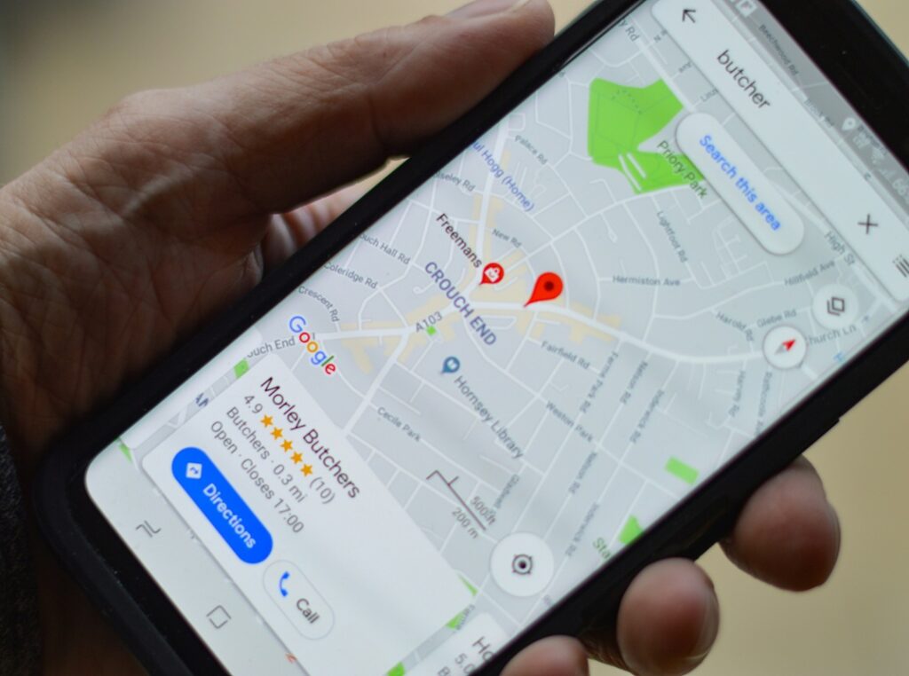 Az AI használata a mindennapokban google maps telefon